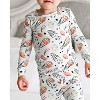 Lev Baby Boys' Bamboo Toddler Pajamas – 2-Piece Long Sleeve Set with Baseball, Football & Soccer Print (2T–7/8Y) - 4 of 4