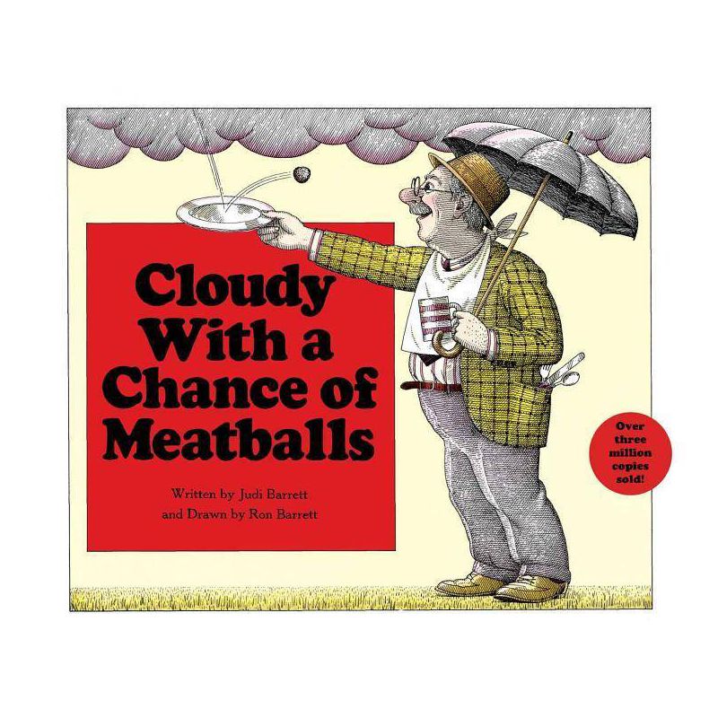 Cloudy with a Chance of Meatballs - by  Judi Barrett (Hardcover), 1 of 2