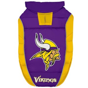 NFL Minnesota Vikings Pets Puffer Vest - 1 of 4