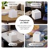 Creative Scent 2 Pack Square Tissue Box Cover Cube Tissue Holder - Decorative Facial Tissue Box Holder for Living Room, Office Desk - Vanity Countertop - 3 of 4