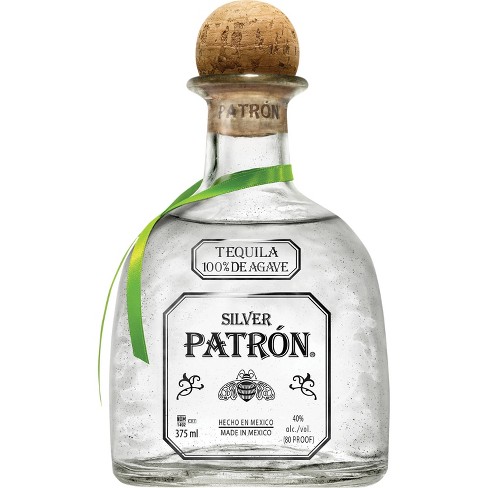 Patron Silver Tequila 375ml, Liquor Delivery