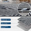 Acekool Washable Rugs - Modern Striped Non-Slip Area Rug - 3 of 4