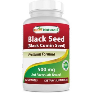 Black Seed Oil 500 mg 90 Softgels - 1 of 4