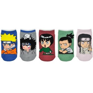 Naruto Kids 5 Pair Lowcut Socks - 1 of 2