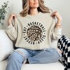 Simply Sage Market Women's Graphic Sweatshirt Eat Basketball Sleep Repeat Leopard Basketball - 2 of 4