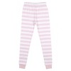 Minions Seriously Sweet Youth Long Sleeve Shirt & Pink Striped Sleep Pajama Pants Set - 4 of 4