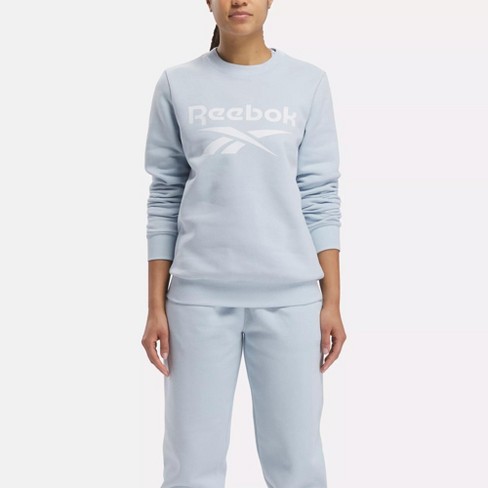 Reebok classics big logo fleece sales crew