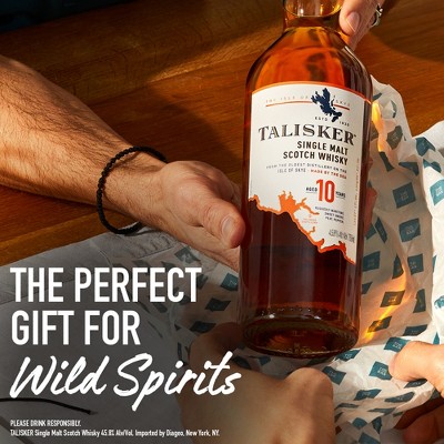 Talisker 10yr Single Malt Scotch Whisky - 750ml Bottle