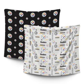 NFL Pittsburgh Steelers Home & Away Baby Blanket - 2pk