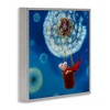 Stupell Industries Dandelion Hot Air Balloon Mouse Framed Giclee Art, Gray, 24" x 24" - 2 of 4
