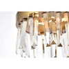 Elegant Lighting Serephina 6 - Light Pendant in  Satin Gold - 4 of 4