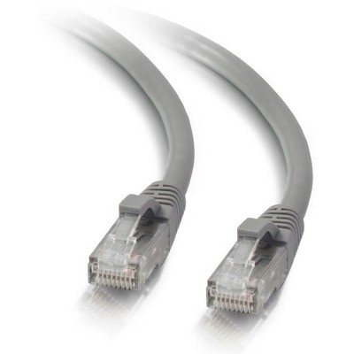 C2G 3ft Cat5e Snagless Unshielded (UTP) Network Patch Ethernet Cable - Gray - Cat5e for Network Device - RJ-45 Male - RJ-45 Male - 3ft - Gray
