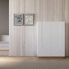 Nexera Nauraa Storage Cabinet White: Modern Accent Buffet, Adjustable Shelves - 3 of 4