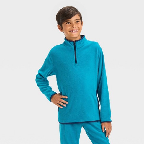 Boys' Thermal Pullover Sweatshirt - Cat & Jack™ : Target