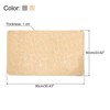 Unique Bargains Memory Foam Non-slip Ultra Absorbent Easy To Clean Bath Mat 2 Pcs - 2 of 4