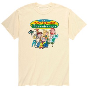 Men's - Nickelodeon - The Wild Thornberrys Characters Short Sleeve Graphic T-Shirt - 1 of 3
