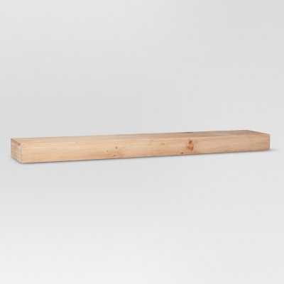 target wood floating shelves