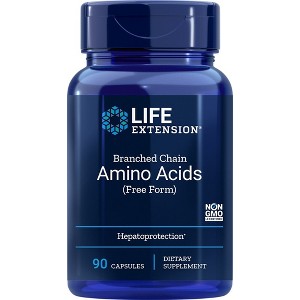 Branched Chain Amino Acids by Life Extension  -  90 Capsule - 1 of 2