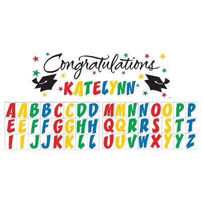 Congratulations Graduation Party Banner