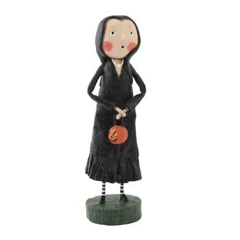 Lori Mitchell The Enchantress  -  One Figurine 6.5 Inches -  Halloween Pumpkin  -  13319.  -  Polyresin  -  Black