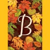 Briarwood Lane Fall Garden Flag 12x18 For Outdoor Fall Leaves Monogram Letter B For Fall Garden Flag Flags For Outside - 3 of 4