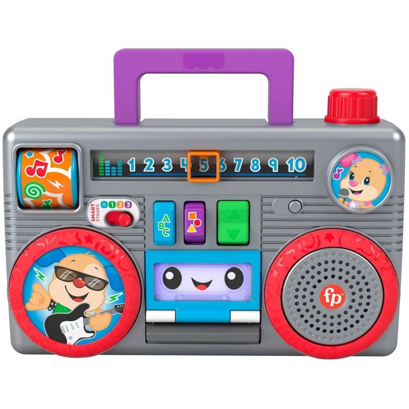 Fisher-Price Laugh &#38; Learn Busy Boombox, 1 of 8