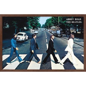 Trends International The Beatles - Abbey Road Framed Wall Poster Prints - 1 of 4