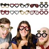 Big Dot of Happiness Flannel Fling Before The Ring Glasses - Paper Card Stock Buffalo Plaid Bachelorette Party Photo Booth Props Kit - 10 Count - 2 of 4