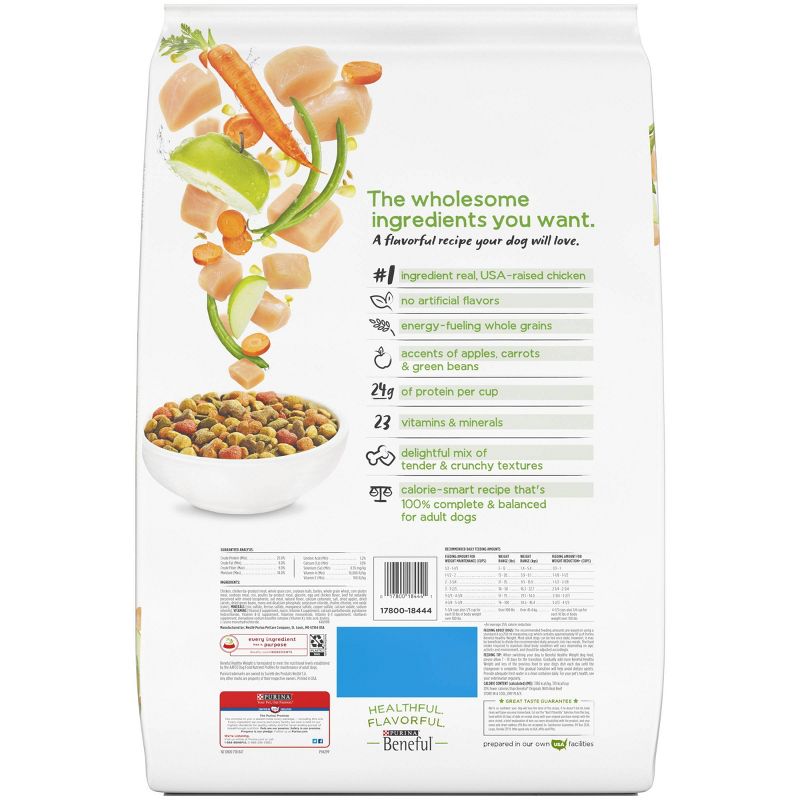 Purina Beneful Healthy Weight with Real Chicken Dry Dog Food, 3 of 8
