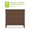 Delta Children Saint 4 Drawer Dresser with Changing Top and Interlocking Drawers - Greenguard Gold Certified - Teak Brown - 4 of 4
