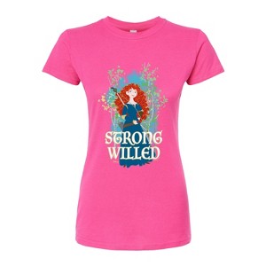 Women's - Disney - Merida Strong Willed Fitted Graphic T-Shirt - 1 of 3