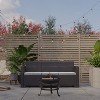Merrick Lane Fire Pit Outdoor Wood Burning Round Iron 22" Fire Pit For Patio, Backyard, Camping, Picnics With Spark Screen And Poker - 4 of 4