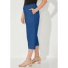 Catherines Women's Plus Size Suprema Capri (With Pockets) - 4 of 4