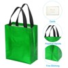Unique Bargains Reusable Non-Woven Metallic Shiny Finish Gift Goodie Bags 12 Pcs - 4 of 4