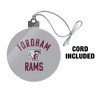 Fordham University Rams Logo Acrylic Christmas Tree Holiday Ornament - 3 of 4