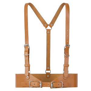 INSPIRE CHIC Women's Punk Waist Leather Strap Body Harness Gothic Wide Belts 1Pc - 1 of 4