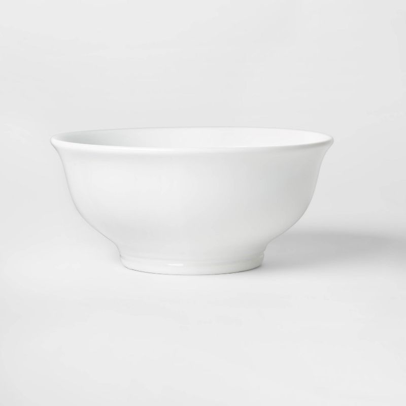 Serving Bowl 45oz Porcelain White - Threshold&#8482;, 1 of 6