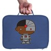 Justice League Cyborg Cute Chibi Character Insulated Soft Sided Lunch Box - 3 of 4