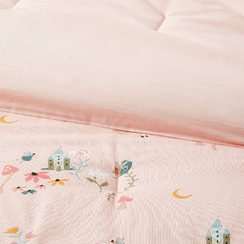 Kids' Comforter Set Pegasus Print - Pillowfort™, 4 of 7