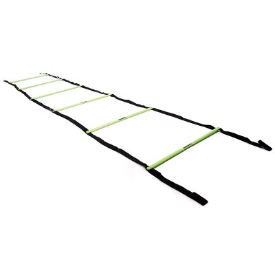 Escape Fitness USA 10 Foot Long Speed and Agility Ladder for Precise Total Body Fitness Training with Carry Bag