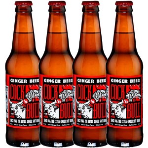 Cock n Bull Ginger Beer 12oz Soda Bottles - Ideal Mixer for Cocktails, Mocktails, and Bartenders - Premium Quality for Perfect Mixed Drinks - Refreshing Flavor Profile- Made In USA - 1 of 3