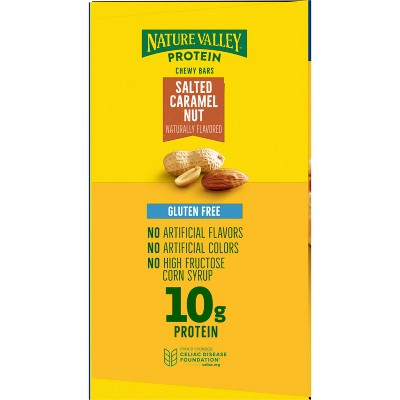 Nature Valley Protein Bars Salted Caramel - 10g Protein - 28.4oz/20ct