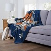 50"x60" MLB New York Yankees Mascot 2 Layer Silk Touch Faux Shearling Throw Blanket - 3 of 4