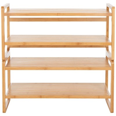 Vallis Shoe Rack - Natural - Safavieh
