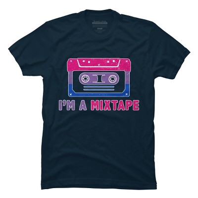 Adult Design By Humans Funny Mixtape Vintage Retro Cassette Pride By OlaFami T-Shirt