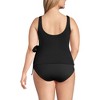 Lands' End Women's Plus Size DD-Cup Side Tie Tankini Top - 2 of 4