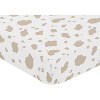 Sweet Jojo Designs Boy Baby Fitted Crib Sheet Country Western White and Cream - 3 of 4