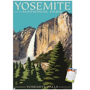 Trends International Lantern Press - Yosemite Falls Unframed Wall Poster Prints - 1 of 4