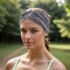 Unique Bargains Comfortable Cross Cable Knitted Headband 1 Pc - 2 of 4
