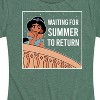 Women's - Disney Princess - Waiting For Summer Short Sleeve Graphic T-Shirt - 2 of 4